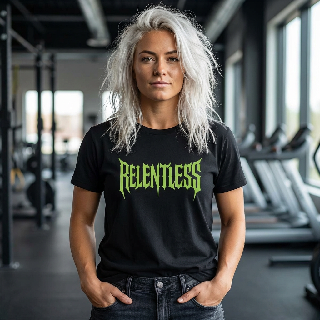 Copy of Relentness T-Shirt — Bold Minimalist Graphic Tee